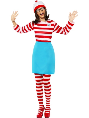 Wheres Wally Female Costume