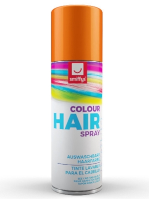 Hair Colour Spray, Orange, 125 ml