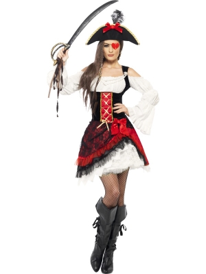 Pirātu meitenes kostīms