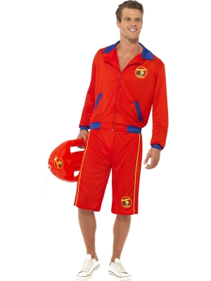 Baywatch Beach Men`s Lifeguard Costume