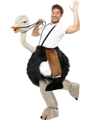 Ostrich Costume With Fake Hanging Legs (men / women)