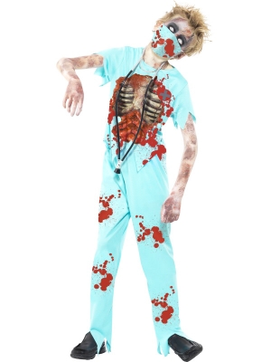 Zombija  ķirurga kostīms