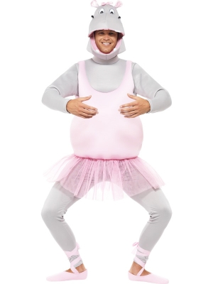 Ballerina Hippo Costume (men / women)