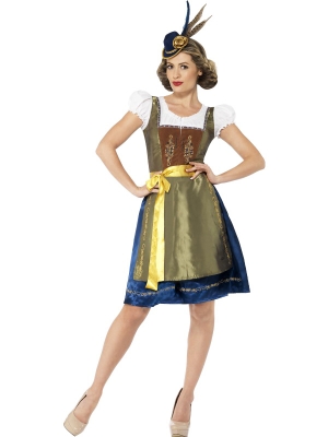 Traditional Deluxe Heidi Bavarian costume