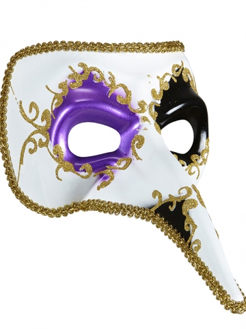 Venēcijas maska, ar degunu