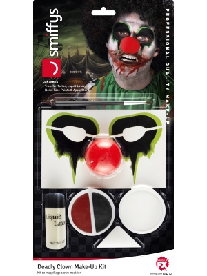 Deadly Clown Make-Up Kit