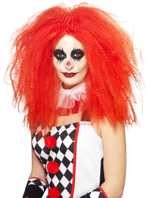 Clown Wig, Red