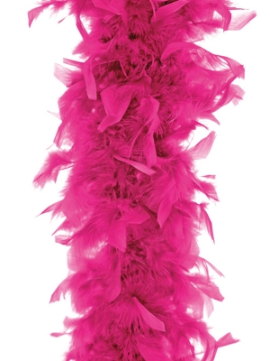 Boa, neona rozā, 45 g, 180 cm