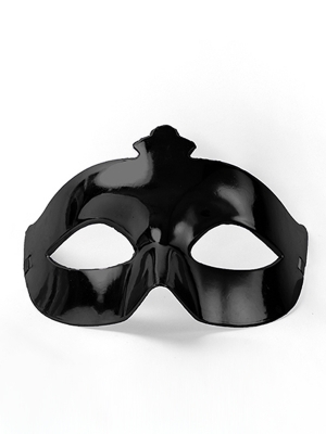 Party mask, black