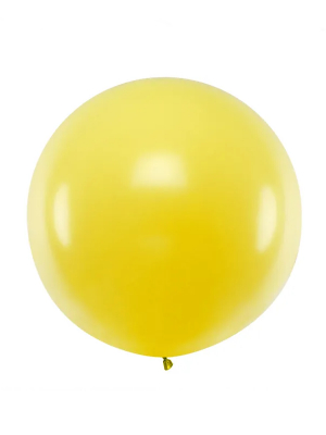 1 metra balons, Dzeltens, pasteļtonis