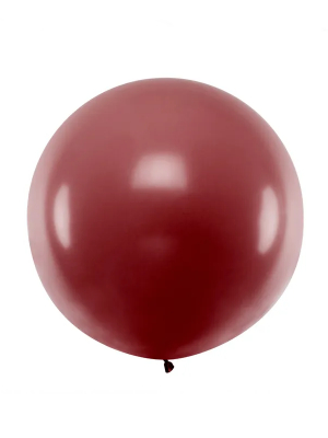1 metra balons, Bordo, pasteļtonis