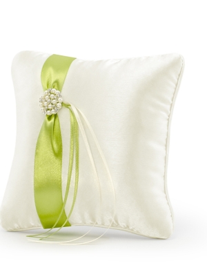 Ring bearer pillow, cream, 20 x 20 cm