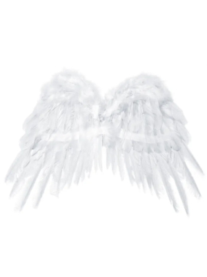 Eņģeļa spārni, balti, 53 x 37 cm