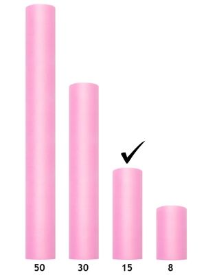 Tills, gaiši rozā, 0.15 x 9 m