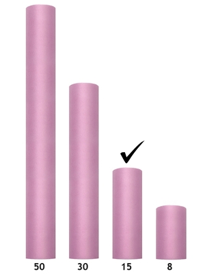 Tills, pūdera rozā, 0.15 x 9 m