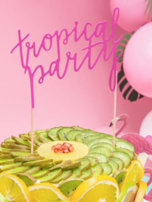Tortes dekors Tropical party, 24 cm
