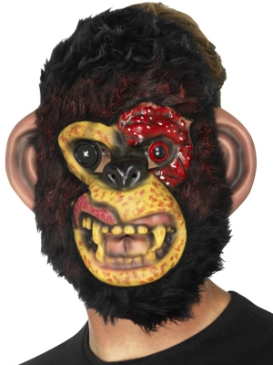Zombija Šimpanzes maska