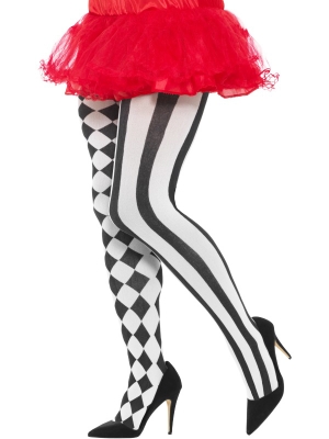 PLUS SIZE Harlequin Tights