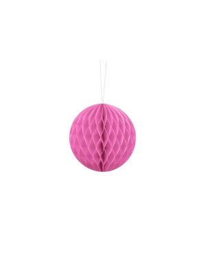 Papīra bumba, rozā, 10 cm