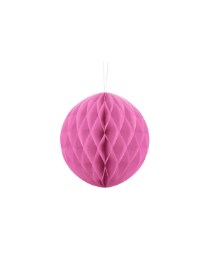 Papīra bumba, rozā, 20 cm