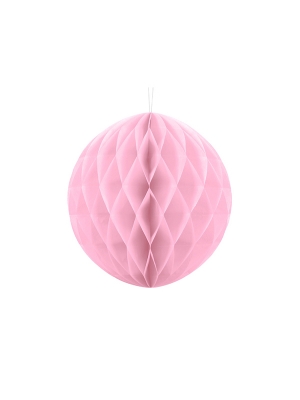 Papīra bumba, gaiši rozā, 30 cm