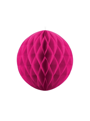 Papīra bumba, tumši rozā, 40 cm