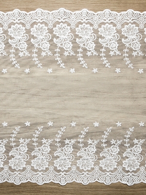 Lace, off-white, 0.45 x 9 m
