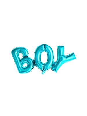 Folijas balons, Boy, zils, 67 x 29 cm