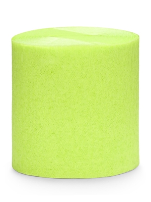 4 gab, Kreppapīra ruļļi, zaļo ābolu krāsa, 5 cm x 10 m