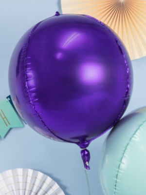 Folija balons Bumba, violeta, 40 cm