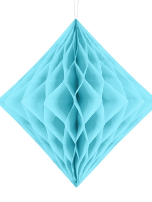 Papīra Dimants, gaiši zils, 30 cm