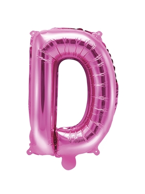 Folijas balons, D, tumši rozā, 35 cm