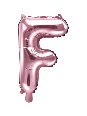 Folijas balons, F, rozā zelts, 35 cm