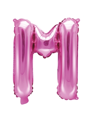 Folijas balons, M, tumši rozā, 35 cm