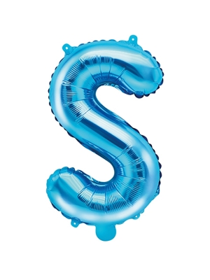 Folijas balons, S, zils, 35 cm
