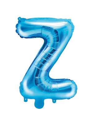 Folijas balons, Z, zils, 35 cm