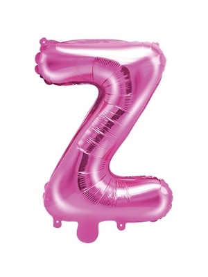 Folijas balons, Z, tumši rozā, 35 cm