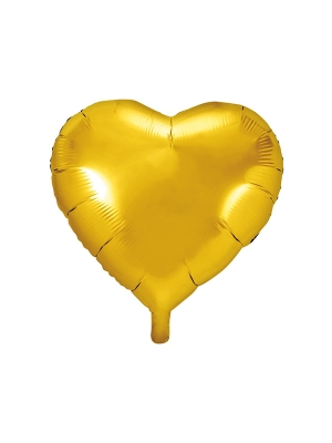 Lielā sirds, zelta, 61 cm