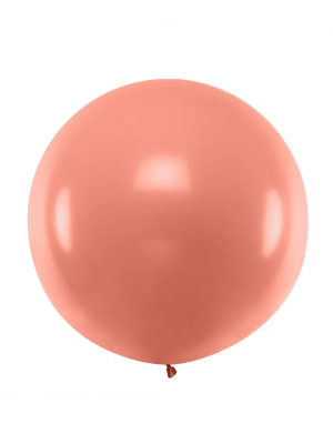 1 metra balons,  Rozā zelta, perlamutra