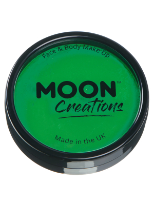 Moon Creations Pro Sejas krāsa, spilgti zaļa, 36 g