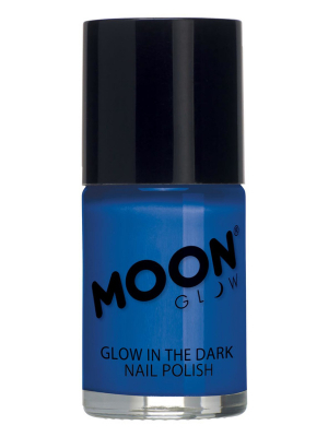 Moon Glow - Spīd tumsā, nagu laka, zils, 14 ml