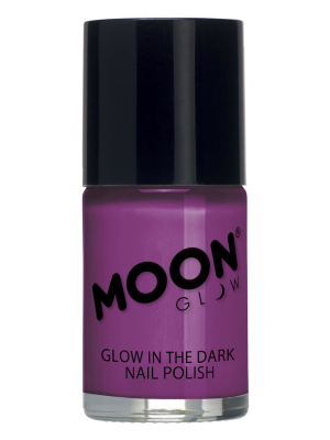 Moon Glow - Spīd tumsā, nagu laka, violets, 14 ml