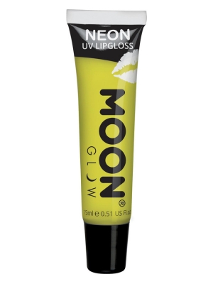 Augļu UV lūpu spīdums, dzeltens, banānu, 15 ml