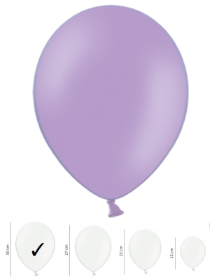 50 gb, Pasteļtoņu baloni, zilā lavanda, 30 cm
