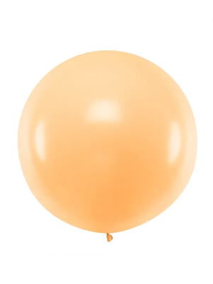 1 metra balons, Gaišs persiks, pasteļtonis