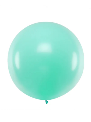 1 metra balons, Gaiša piparmētraa, pasteļtonis