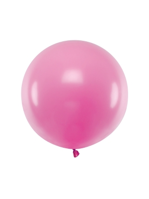 Pasteļtoņa balons, fuksijas, 60 cm