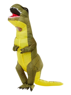 Inflatable T-Rex Costume, Green