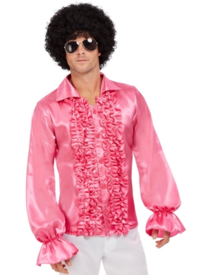 60-to gadu krekls, spilgti rozā