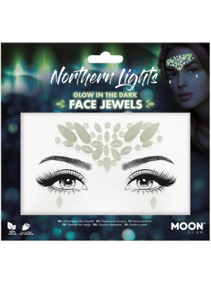 Moon Glow Face Jewels, Northern Lights